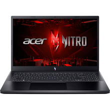 без ОС Ноутбук ACER Nitro V 15 ANV15-51 Obsidian Black (NH.QNCEU.00F)