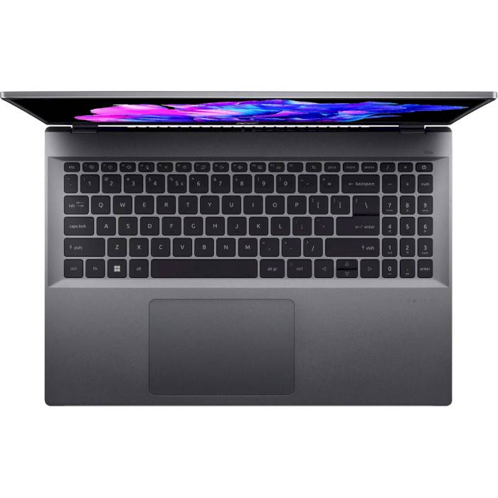 Ноутбук ACER Swift Go 16 SFG16-72-59UA Steel Gray (NX.KY9EU.001) Разрешение дисплея 3200 x 2000