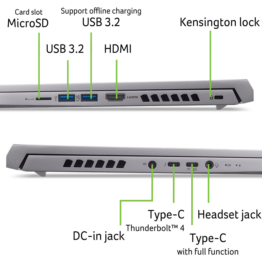 Покупка Ноутбук ACER Predator Triton Neo 16 PTN16-51-72RK Silver (NH.QSAEU.002)