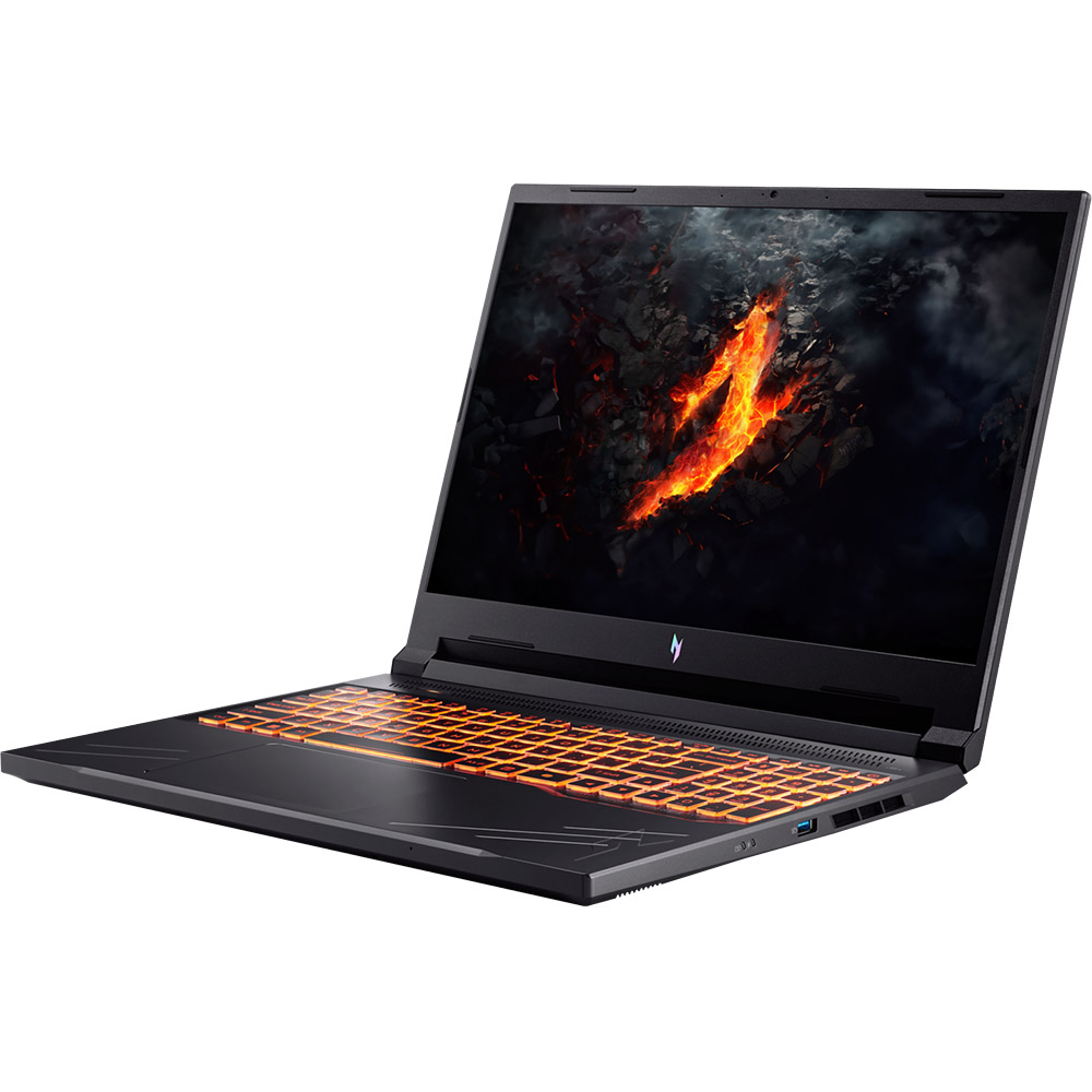 Зовнішній вигляд Ноутбук ACER Nitro V 16 ANV16-41-R2DB Obsidian Black (NH.QRVEU.006)