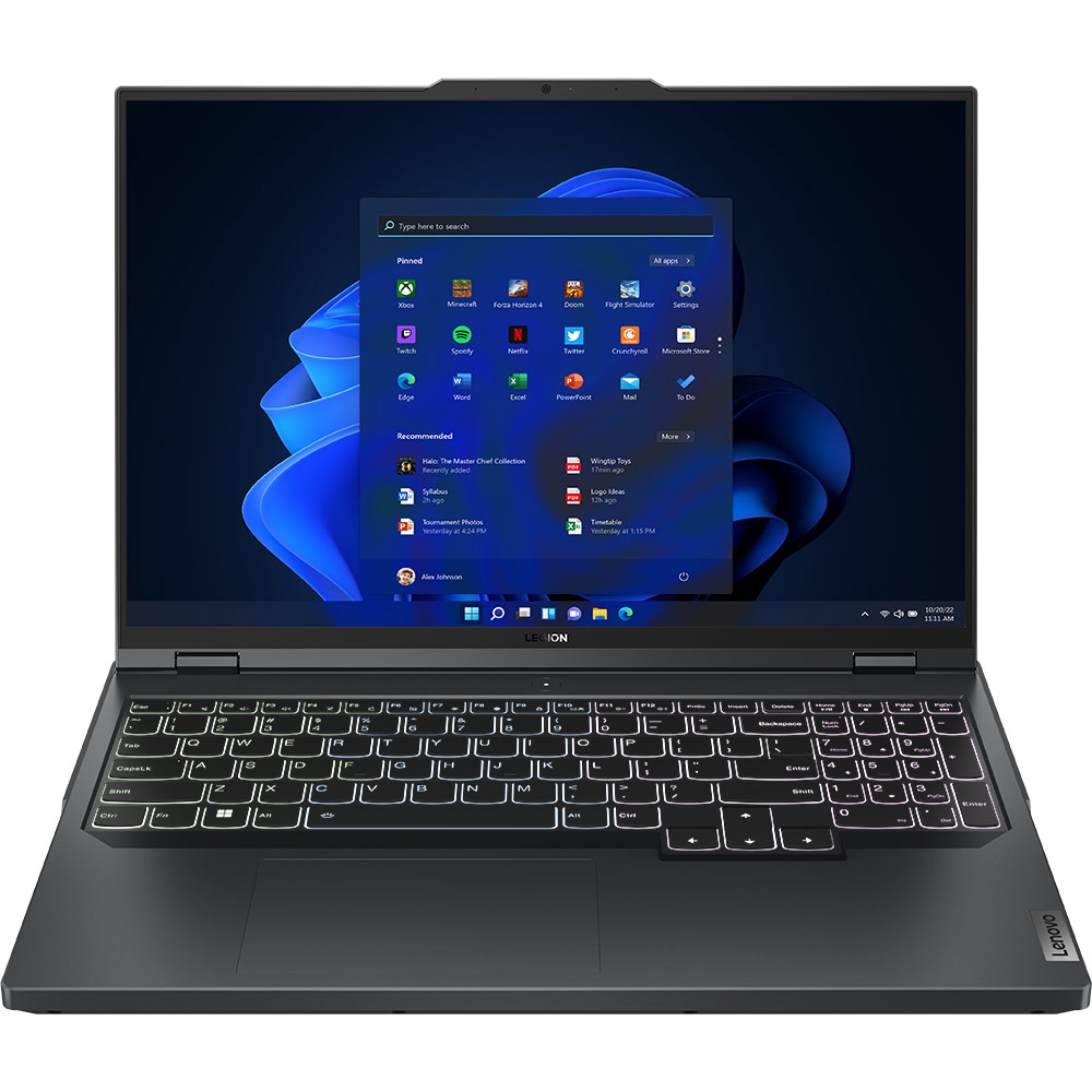 В Україні Ноутбук LENOVO Legion Pro 5 16ARX8 Onyx Grey (82WM00BKRA)