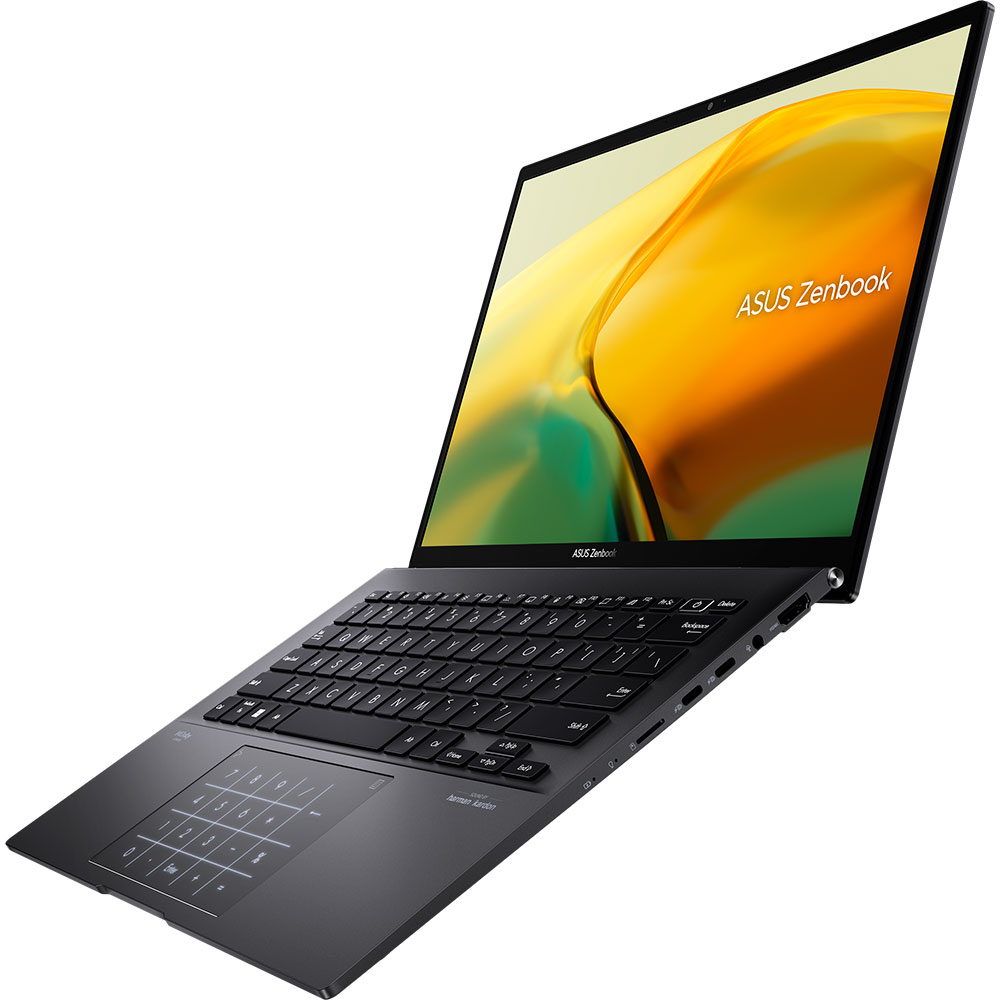 Фото Ноутбук ASUS Zenbook 14 UM3402YA-KP752 Jade Black (90NB0W95-M01C30)