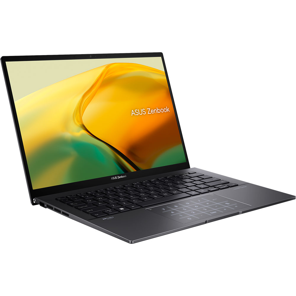 Внешний вид Ноутбук ASUS Zenbook 14 UM3402YA-KP752 Jade Black (90NB0W95-M01C30)