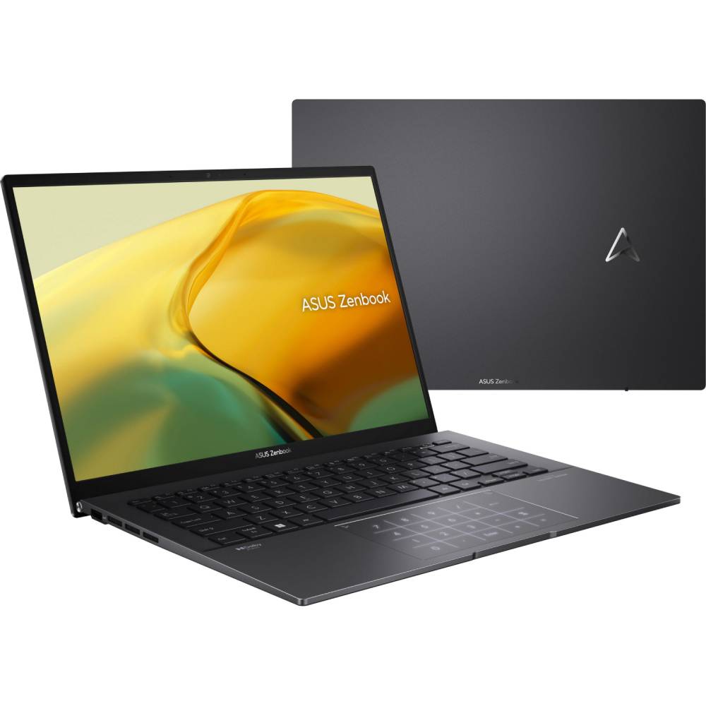 Фото Ноутбук ASUS Zenbook 14 UM3402YA-KP751 Jade Black (90NB0W95-M01C20)