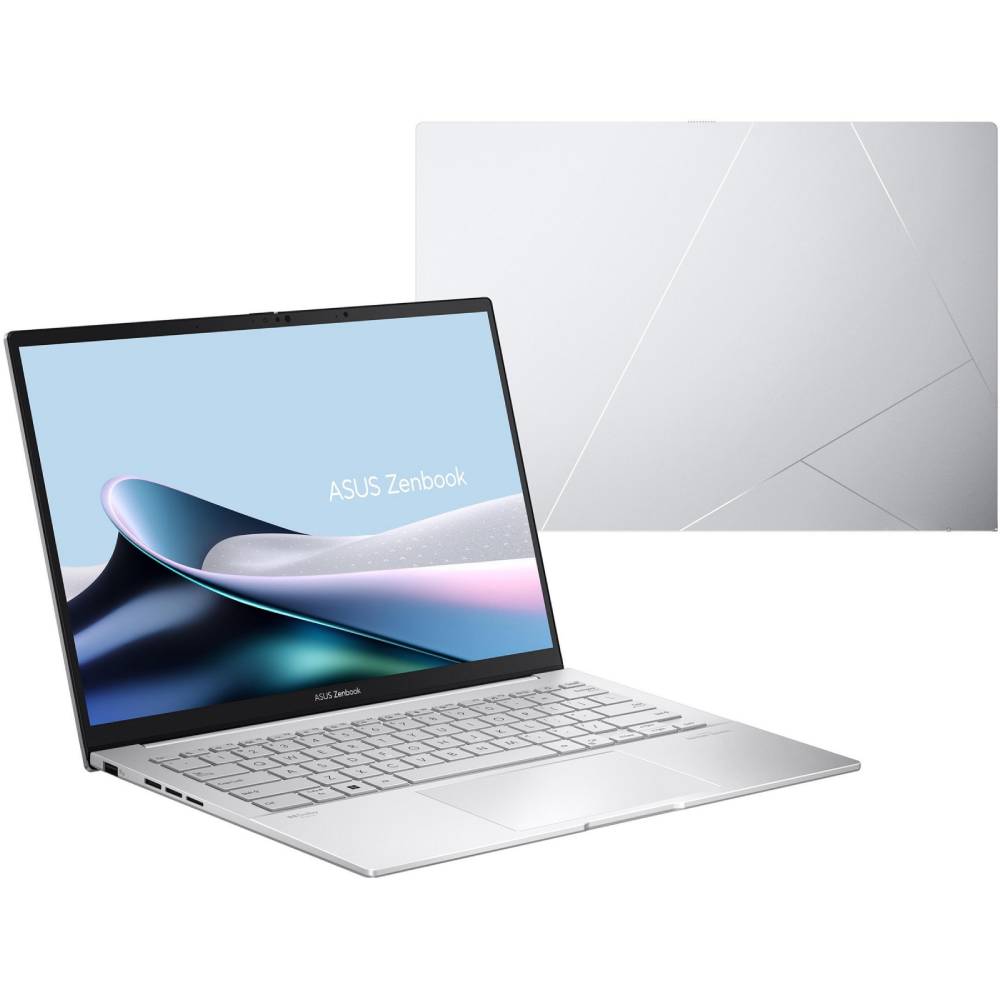 В Україні Ноутбук ASUS Zenbook 14 UX3405MA-PP048X Foggy Silver (90NB11R2-M00270)