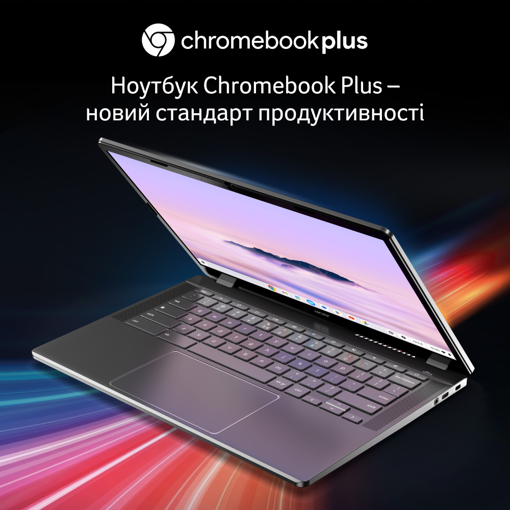 Покупка Ноутбук ACER Chromebook Plus 514 с Google AI CB514-3H Steel Gray (NX.KP4EU.001)