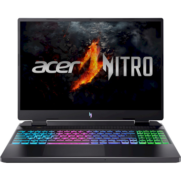 Ноутбук ACER Nitro 16 AN16-42 Obsidian Black (NH.QSLEU.001)