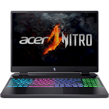 Ноутбук ACER Nitro 16 AN16-42 Obsidian Black (NH.QSLEU.001)