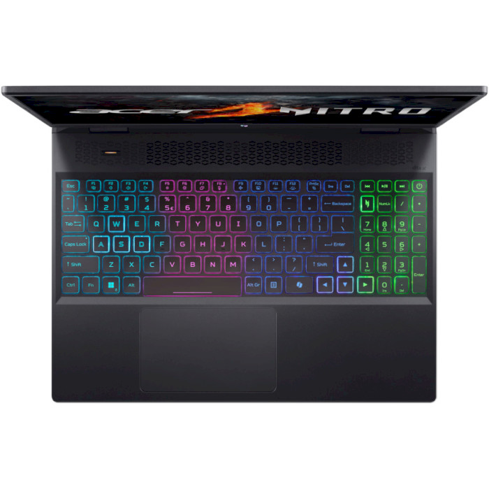 Ноутбук ACER Nitro 16 AN16-42 Obsidian Black (NH.QSLEU.001) Тип матрицы IPS