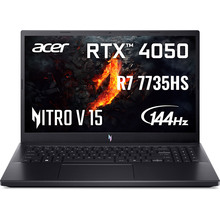 з SSD 512 ГБ Ноутбук ACER Nitro V 15 ANV15-41-R7SU Obsidian Black (NH.QSGEU.001)