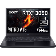 Восьмиядерний Ноутбук ACER Nitro V 15 ANV15-51-55VS Obsidian Black (NH.QNCEU.00H)