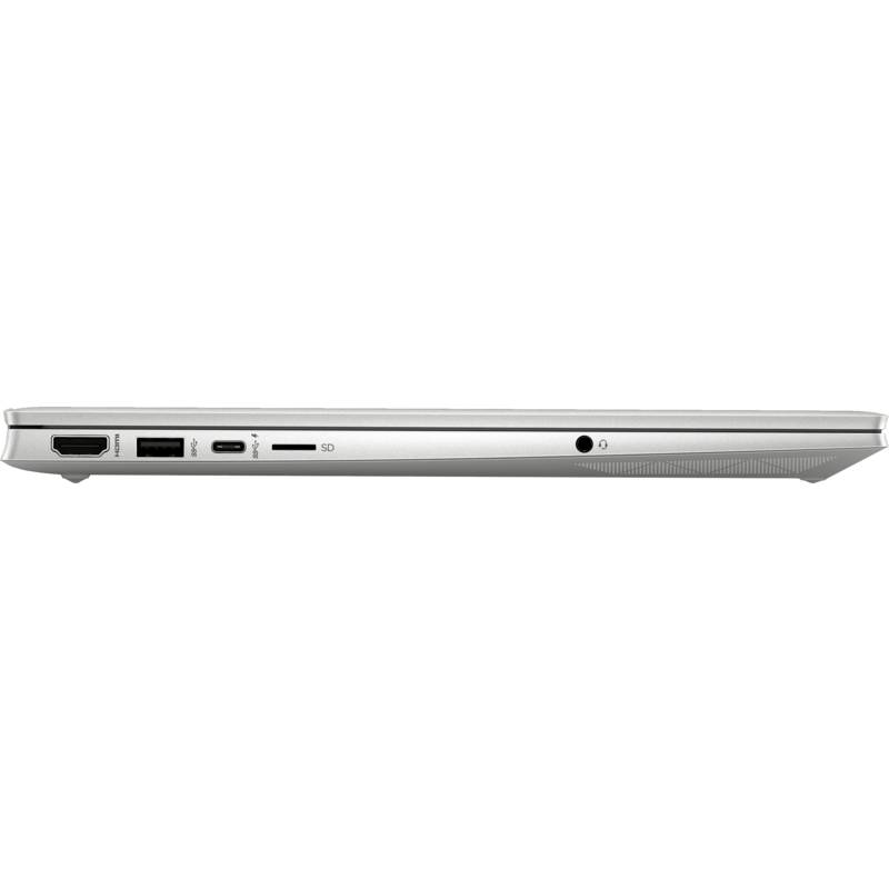 Зовнішній вигляд Ноутбук HP Pavilion 15-eh3021ua Natural Silver (A0NC6EA)