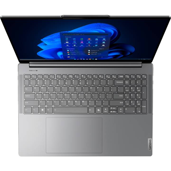 Фото Ноутбук LENOVO Yoga Pro 9 16IMH9 Luna Grey (83DN0061RA)