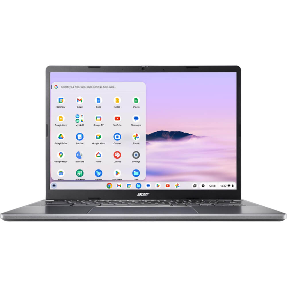 В Україні Ноутбук ACER Chromebook Plus з Google AI 514 CB514-4HT-39X7 Steel Gray (NX.KV1EU.001)