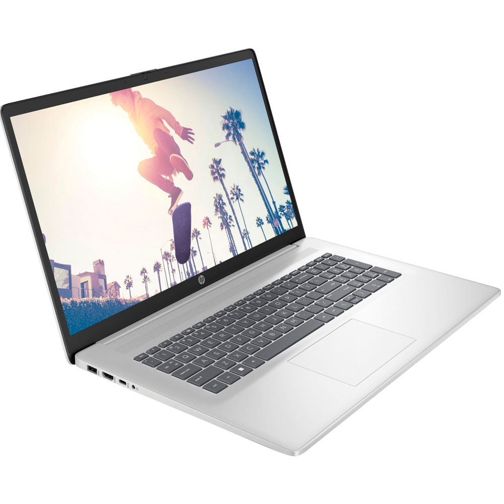 Ноутбук HP Laptop 17-CN4016ua Natural Silver (A0NF4EA) Діагональ дисплея 17.3