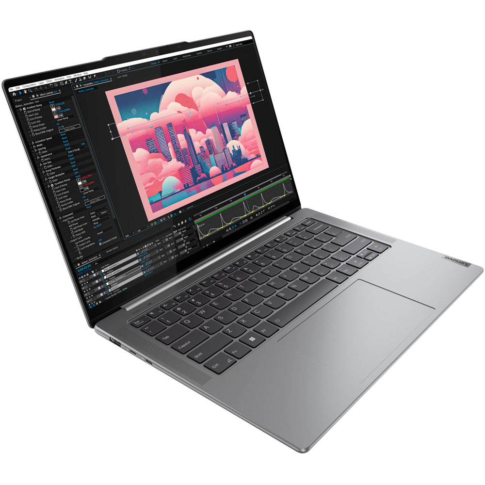 Ноутбук LENOVO Yoga Pro7 14IMH9 Luna Grey (83E200AARA) Тип матриці IPS