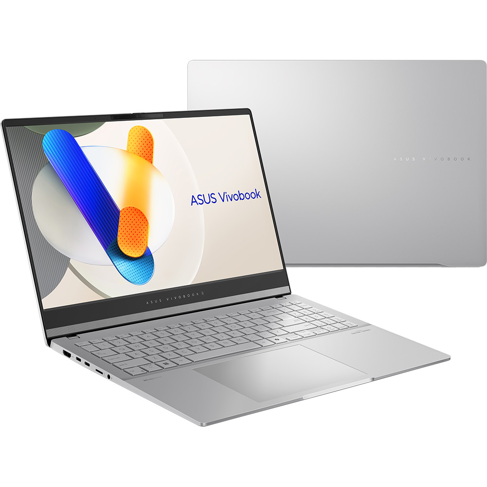 Изображение Ноутбук ASUS Vivobook S 15 OLED M5506UA-MA055 Cool Silver (90NB1473-M002E0)