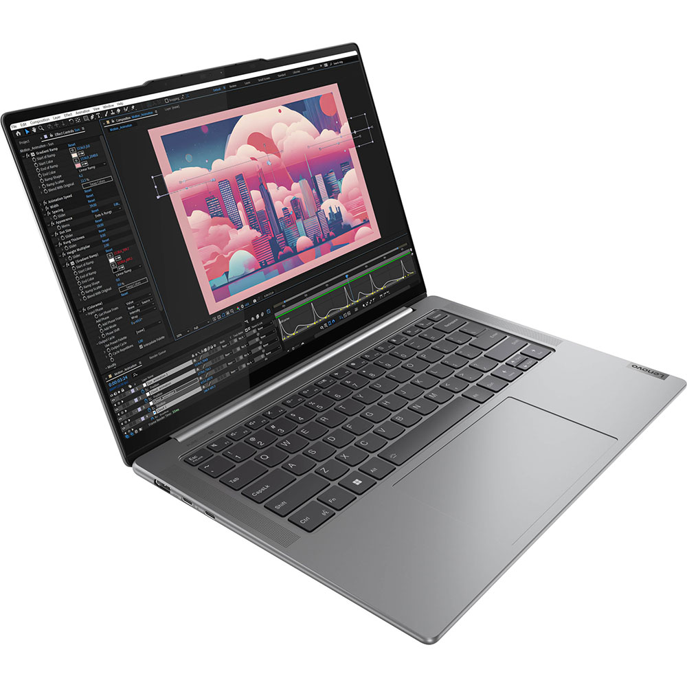 Ноутбук LENOVO Yoga Pro 7 14IMH9 Luna Grey (83E200ACRA) Диагональ дисплея 14.5