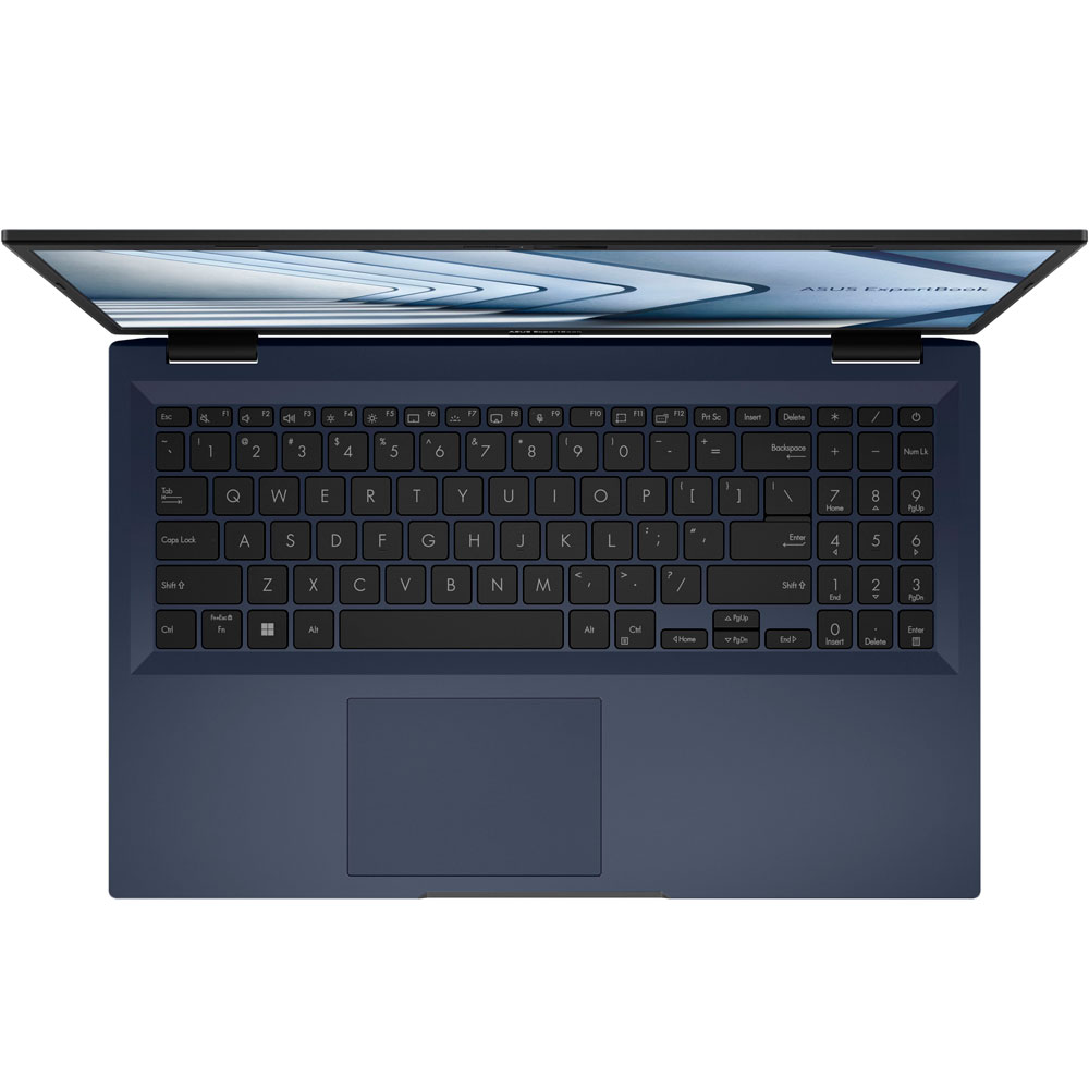 Зовнішній вигляд Ноутбук ASUS B1502CVA-BQ1801 Star Black (90NX06X1-M025W0)