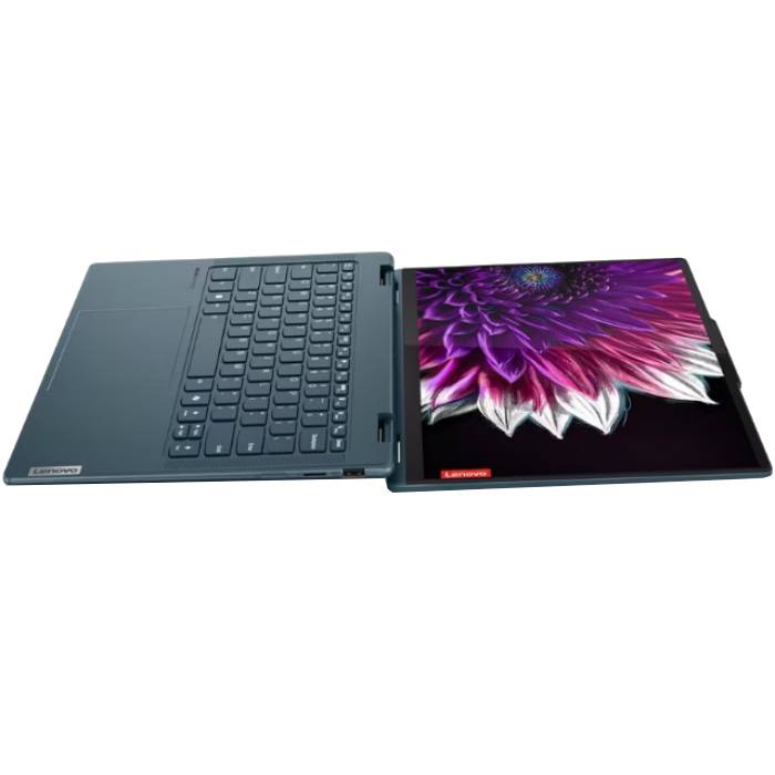 Зовнішній вигляд Ноутбук LENOVO Yoga 7 2-in-1 14IML9 Turquoise (83DJ0098RA)