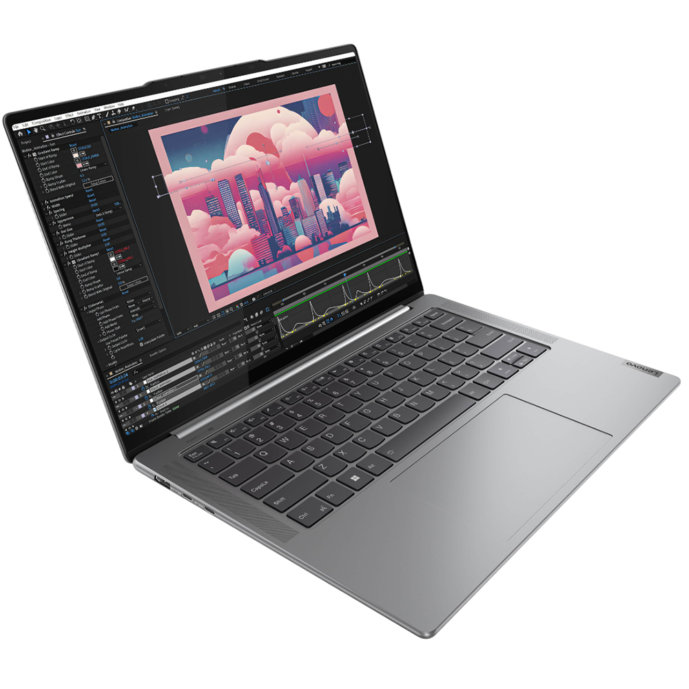 Ноутбук LENOVO Yoga Pro7 14IMH9, Luna Grey (83E200AJRA) Диагональ дисплея 14.5