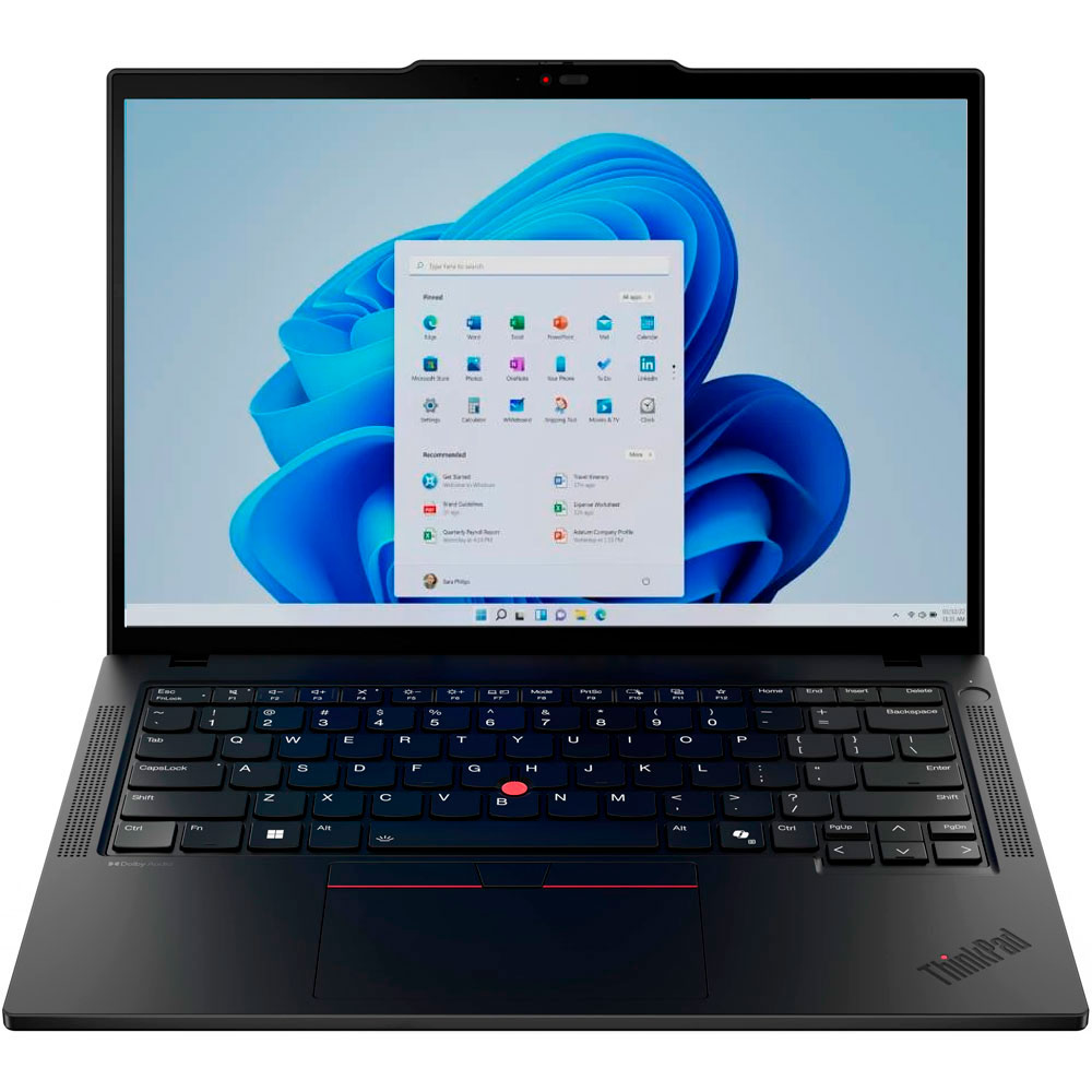 Ноутбук Lenovo ThinkPad T14 G5 T Black (21ML003TRA)