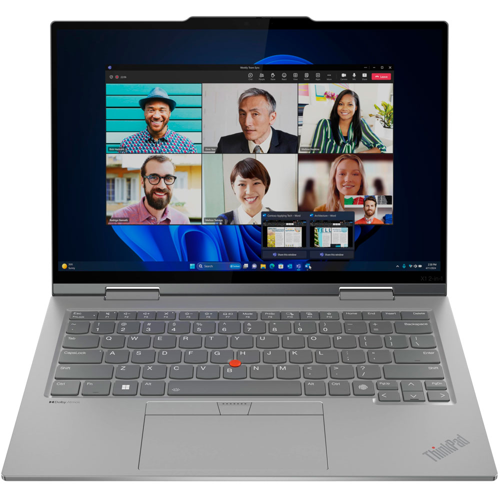 Ноутбук LENOVO ThinkPad X1 2-in-1 G9 Grey (21KE003MRA) Частота обновления экрана 60 Гц