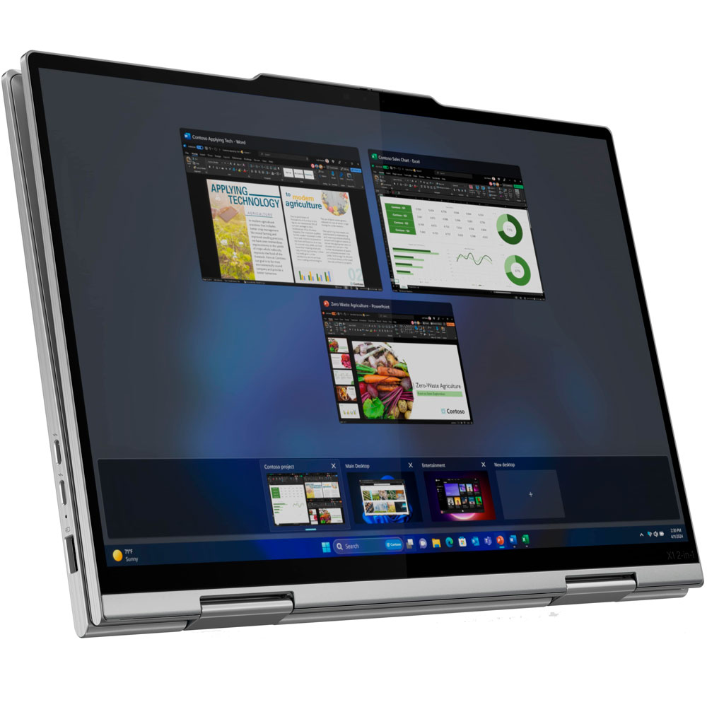 Ноутбук Lenovo ThinkPad X1 2-in-1 G9 Grey (21KE003MRA) Діагональ дисплея 14