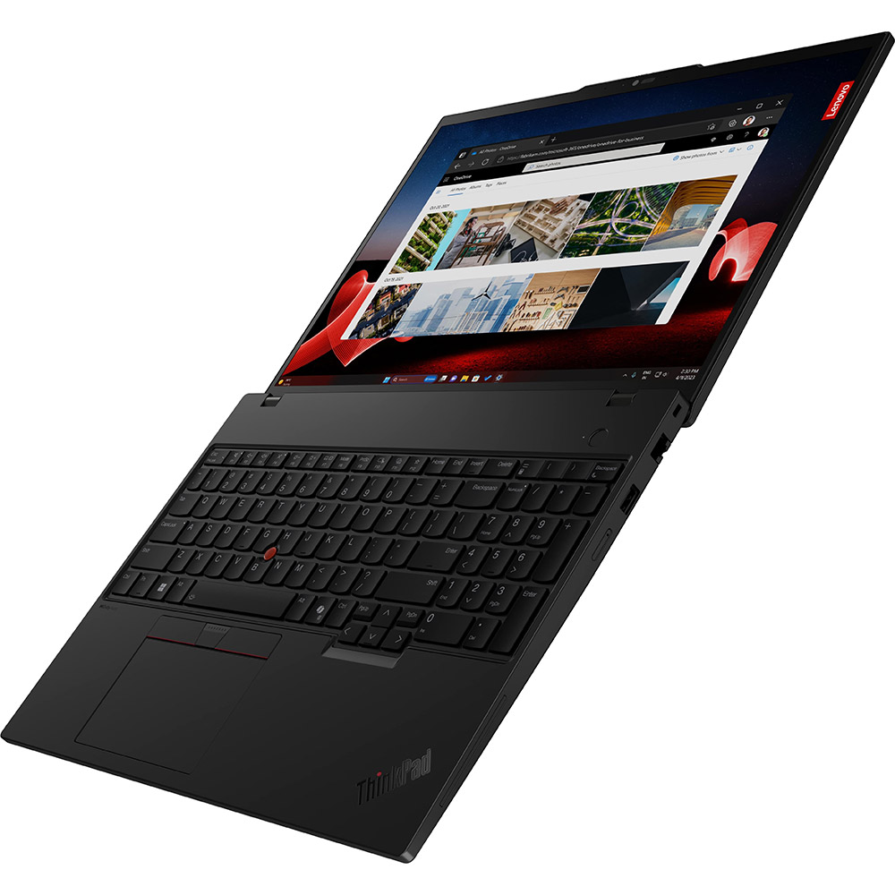 Фото Ноутбук Lenovo ThinkPad T16 Gen 3 Black (21MN0059RA)