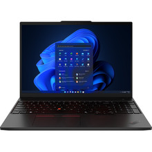 з 64 Гб оперативної пам'яті Ноутбук Lenovo ThinkPad T16 Gen 3 Black (21MN005DRA)