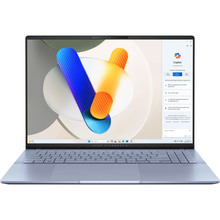 с интегрированной видеокартой Ноутбук ASUS Vivobook S5606MA-MX012W Mist Blue (90NB12E1-M000E0)