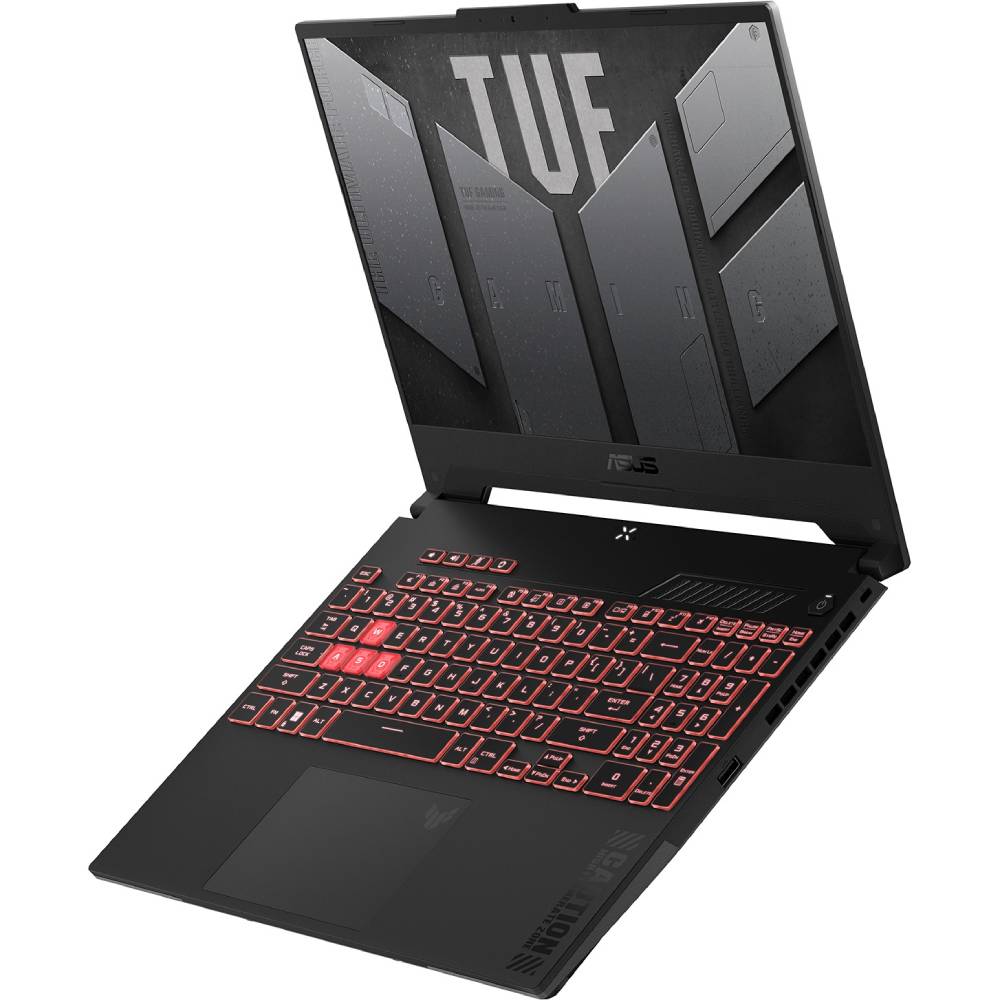 Зовнішній вигляд Ноутбук ASUS TUF Gaming FA507N-LP101 Mecha Gray (90NR0EB5-M00AE0)