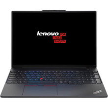 з інтегрованою відеокартою Ноутбук Lenovo ThinkPad E16 Gen 2 Black (21M5001TRA)