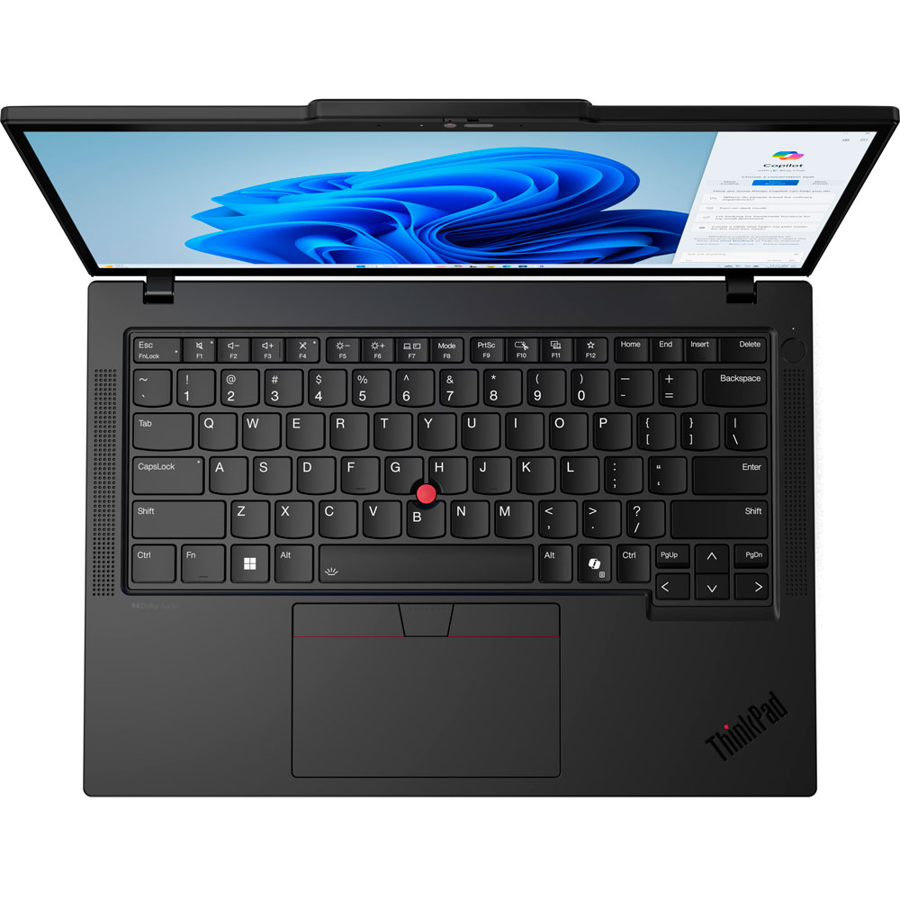 Зовнішній вигляд Ноутбук Lenovo ThinkPad T14 G5 T Black (21ML004QRA)