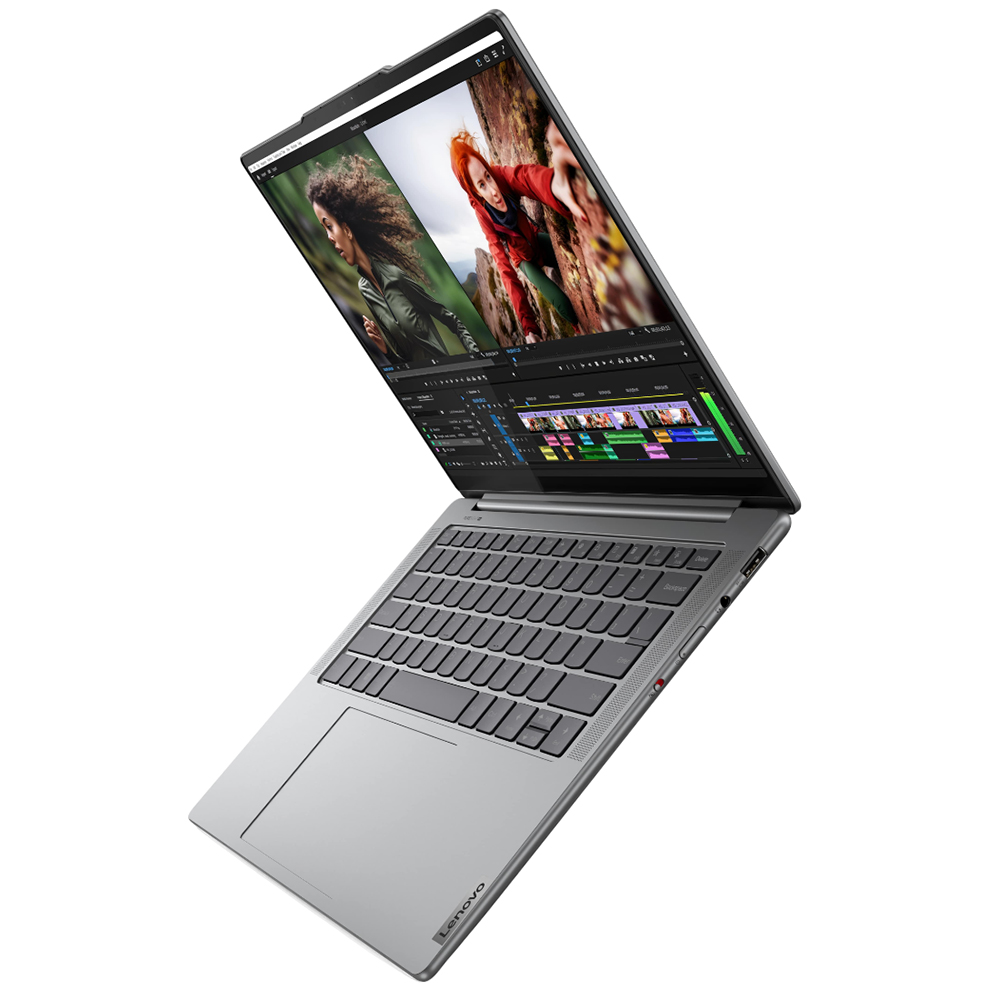 Зовнішній вигляд Ноутбук LENOVO Yoga Pro7 14IMH9, Luna Grey (83E200AFRA)