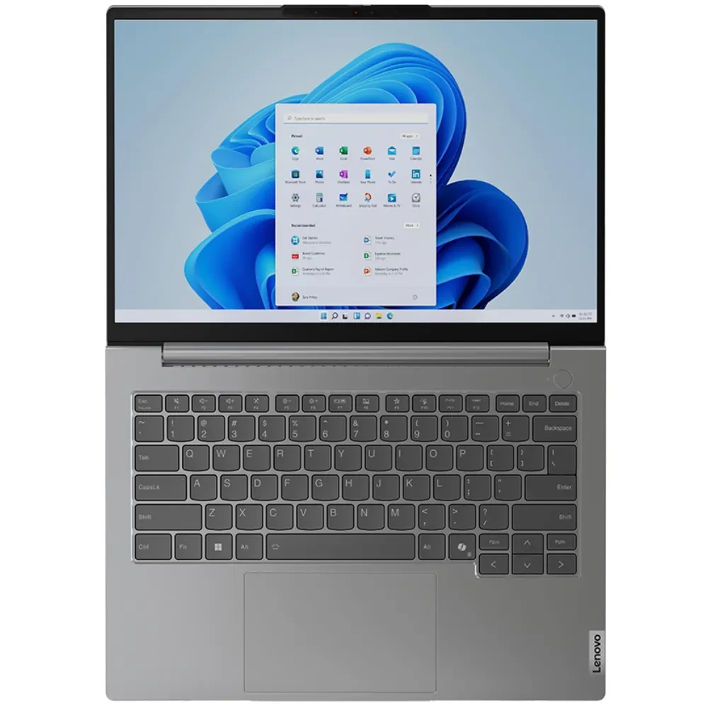 В Украине Ноутбук LENOVO ThinkBook 14 G7 IML Grey (21MR004PRA)