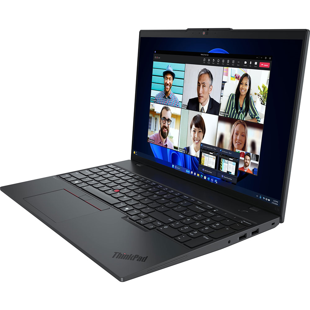 Ноутбук LENOVO ThinkPad L16 Black Gen 1 (21L3002GRA) Частота обновления экрана 60 Гц