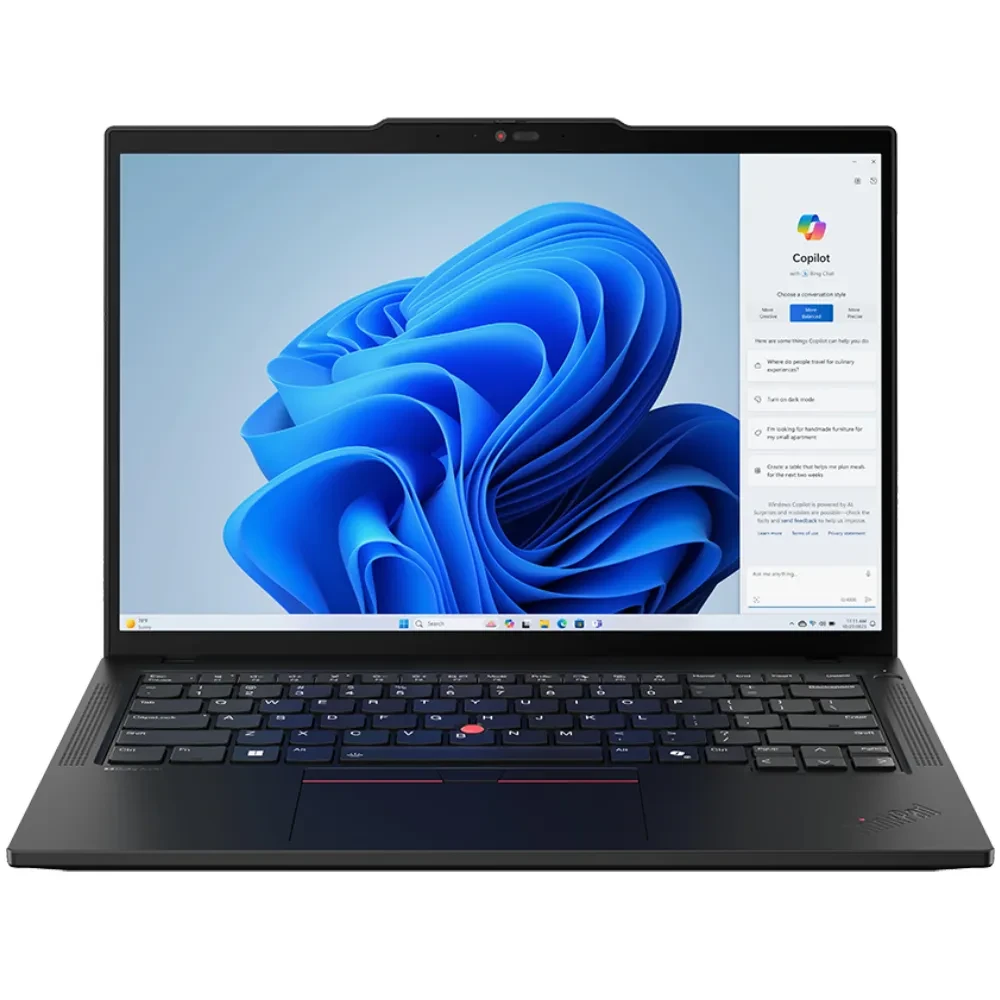 Зовнішній вигляд Ноутбук Lenovo ThinkPad T14 G5 Black (21ML004VRA)