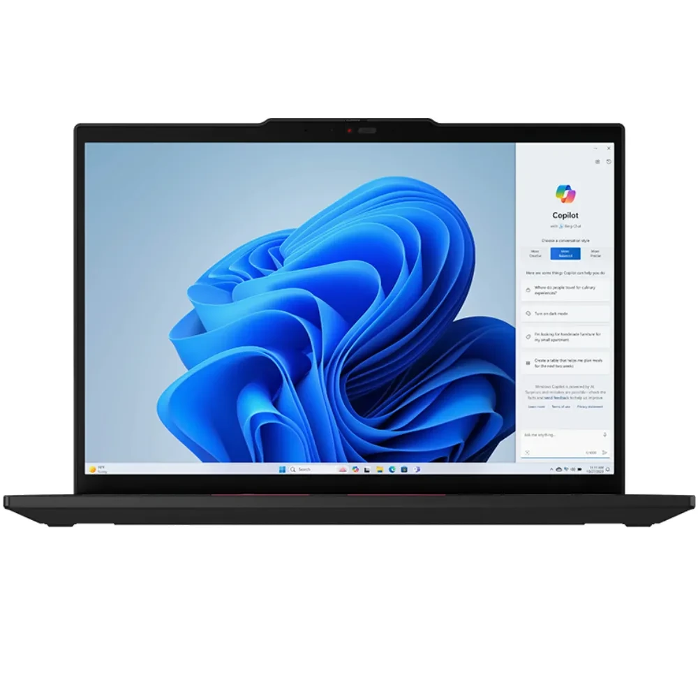 Зовнішній вигляд Ноутбук Lenovo ThinkPad T14 G5 Black (21MMS11400)