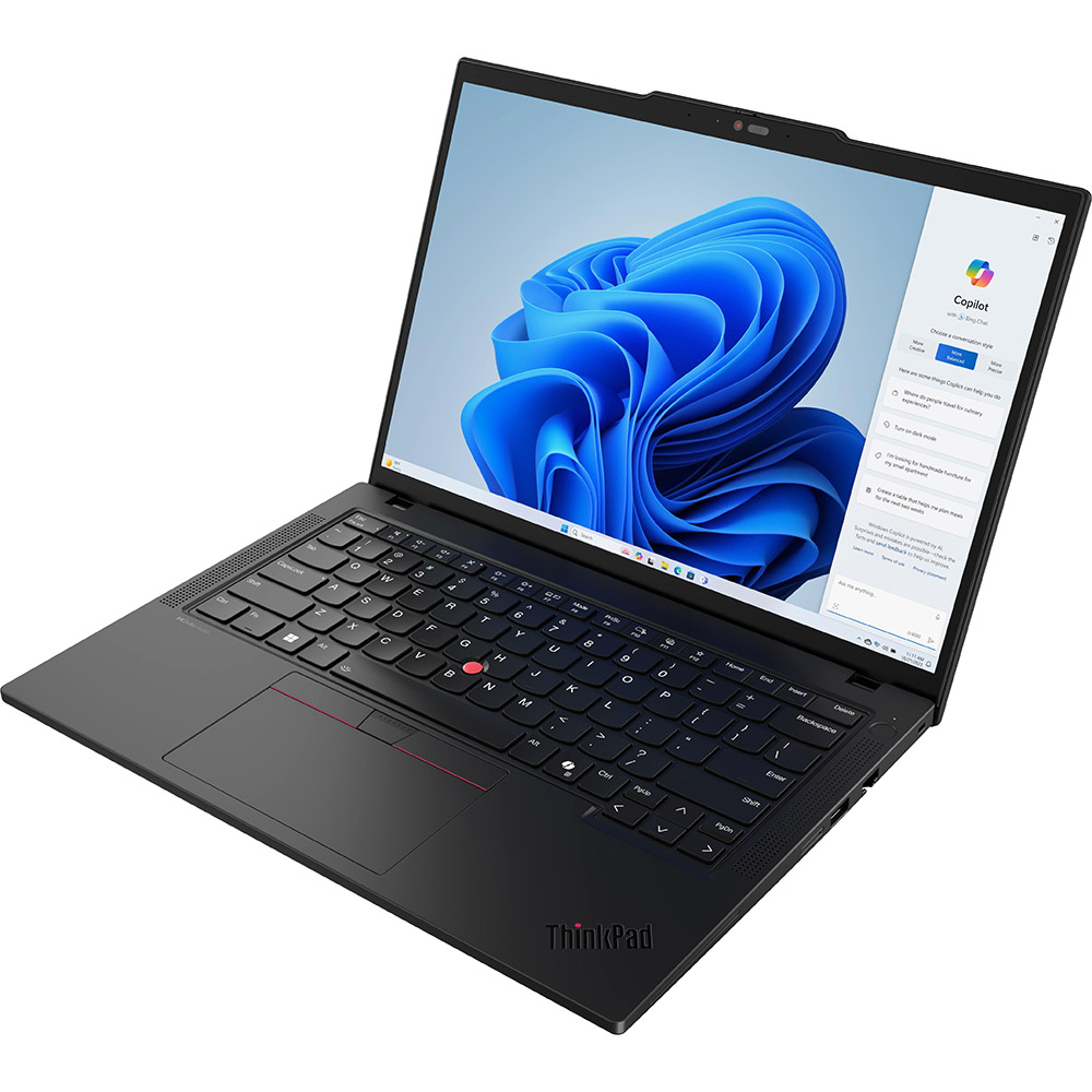 Зовнішній вигляд Ноутбук Lenovo ThinkPad T14 Gen 5 Black (21ML0022RA)