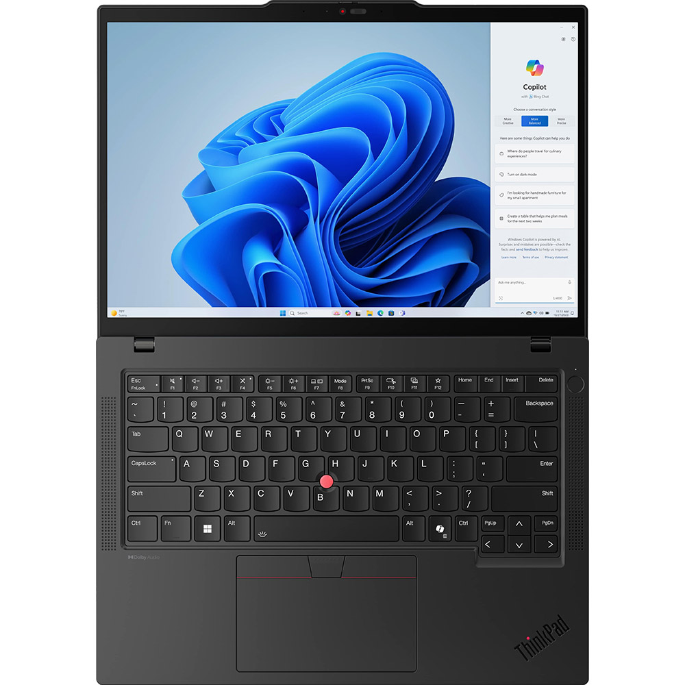 Ноутбук Lenovo ThinkPad T14 Gen 5 Black (21ML0022RA) Частота оновлення екрана 60 Гц