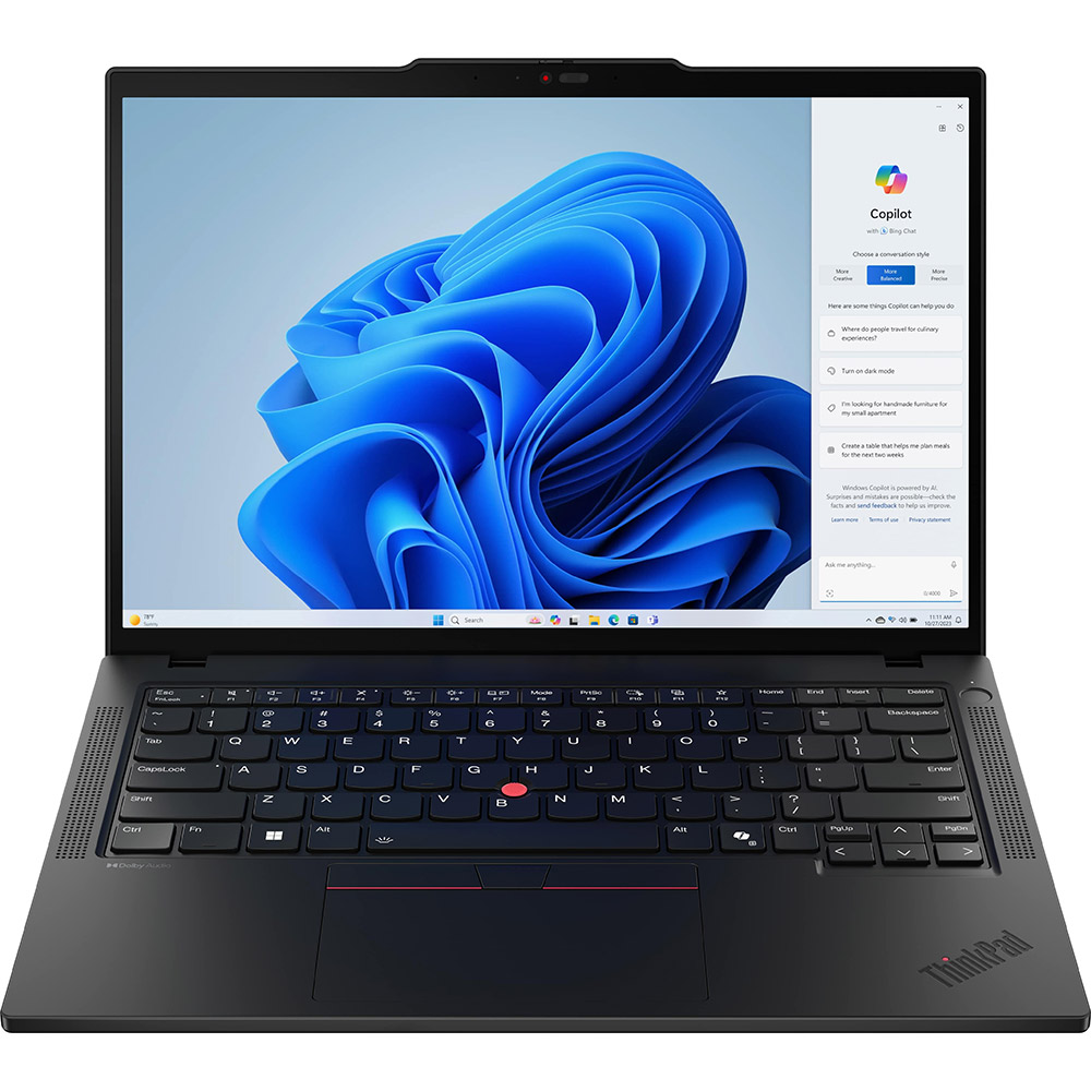 Ноутбук Lenovo ThinkPad T14 Gen 5 Black (21ML0022RA) Тип матриці IPS