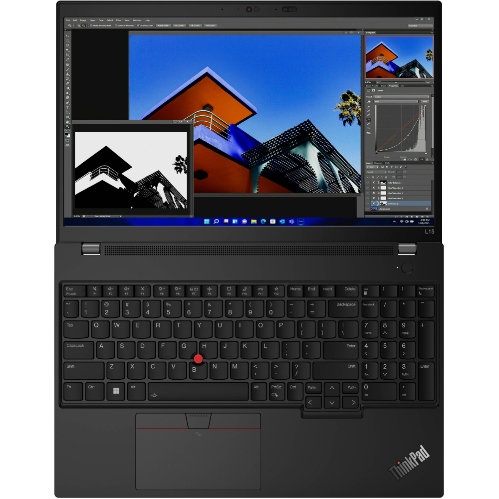 Ноутбук Lenovo ThinkPad L15 Gen 4 Thunder Black (21H4SB7000) Роздільна здатність дисплея 1920 x 1080