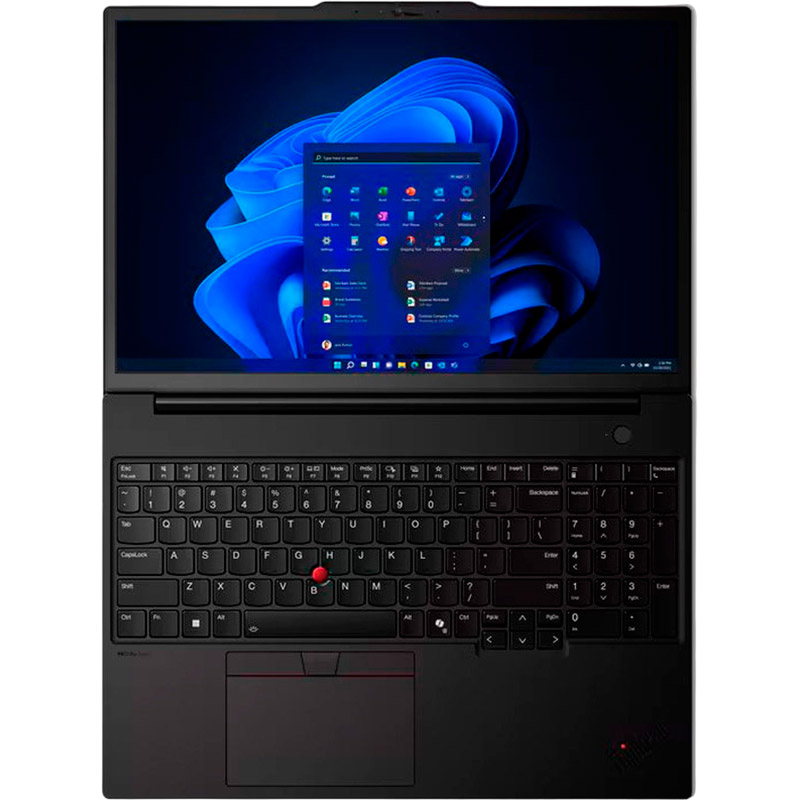 Ноутбук Lenovo ThinkPad P16s Gen 3 Black (21KS0003RA) Диагональ дисплея 16