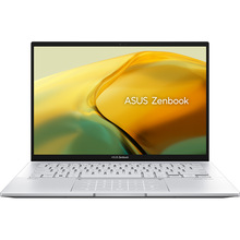 с интегрированной видеокартой Ноутбук ASUS Zenbook 14 UX3402VA-KP695 Foggy Silver (90NB10G6-M012J0)