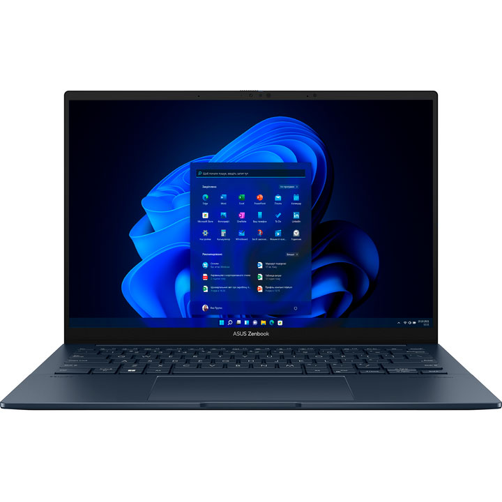 Ноутбук ASUS Zenbook 14 OLED UX3405MA-PP301X Ponder Blue (90NB11R1-M00DH0)