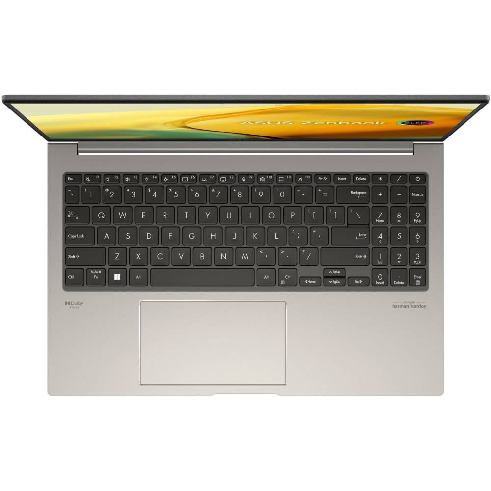 Ноутбук Zenbook 15 OLED UM3504DA-NX150 Basalt Grey (90NB1163-M005K0) Роздільна здатність дисплея 2880 x 1620