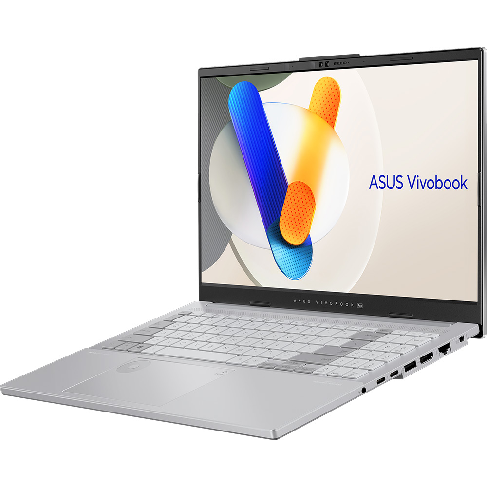 В Украине Ноутбук ASUS Vivobook Pro 15 OLED N6506MV-MA022 Cool Silver (90NB12Y2-M000Z0)