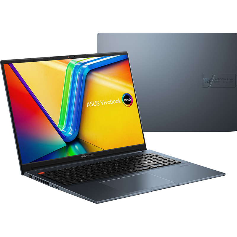 Зовнішній вигляд Ноутбук ASUS Vivobook Pro 16 OLED K6602VV-MX081 Blue (90NB1141-M003B0)