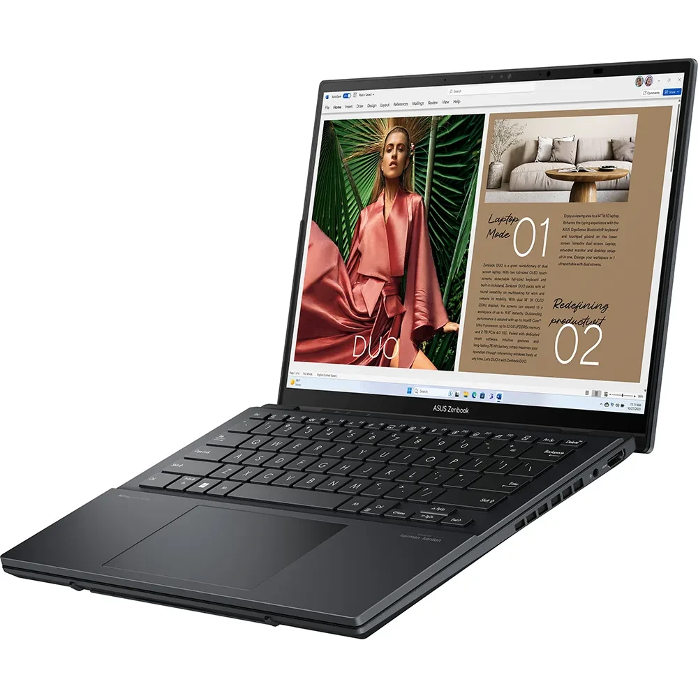 Ноутбук ASUS Zenbook OLED UX8406MA-PZ044W Inkwell Gray (90NB12U1-M001L0) Роздільна здатність дисплея 2880 x 1800